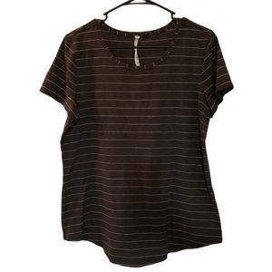 Lululemon Love Crew Striped Tee